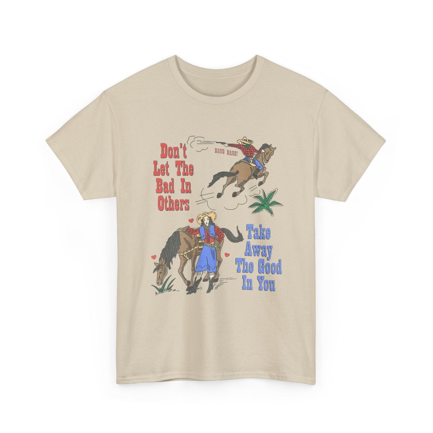 Cowboy Western Rodeo 90s Vintage Graphic T Shirt Unisex Heavy Cotton Tee