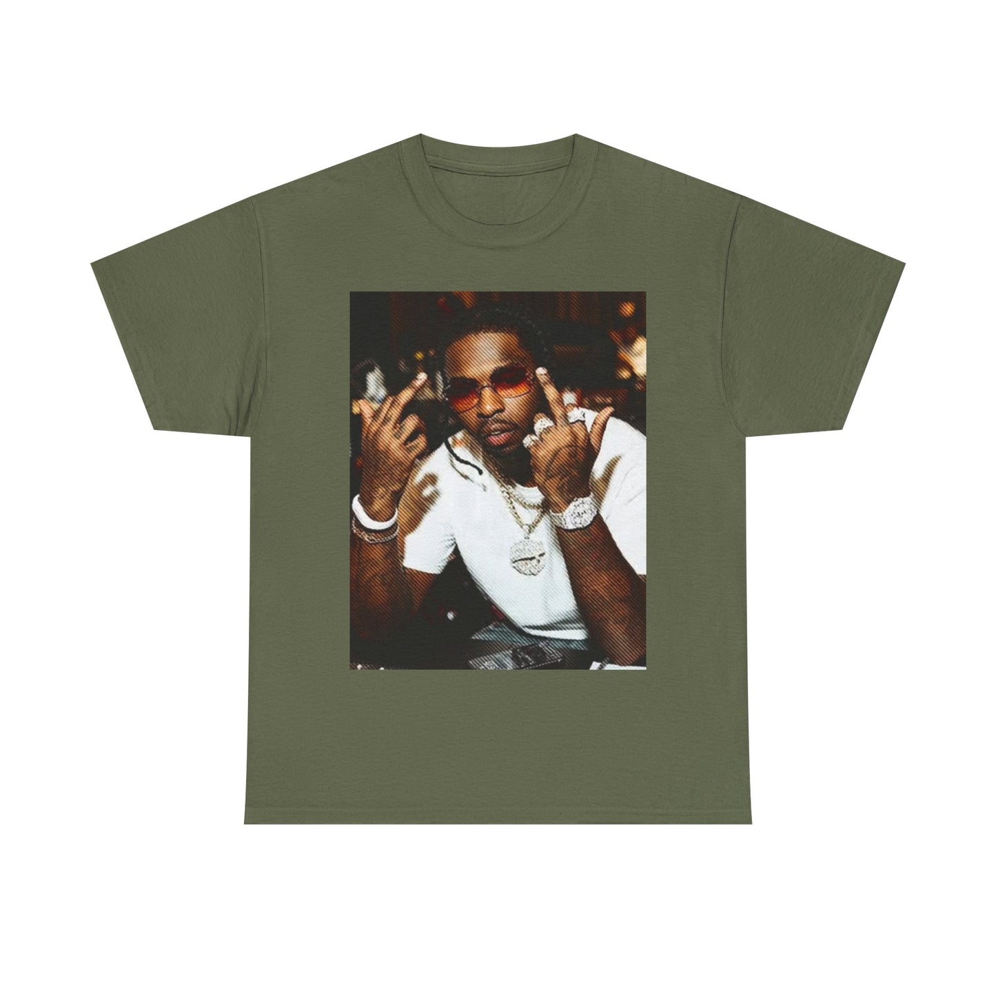 Graphic T Shirt Retro Hip Hop Rap New York Unisex Heavy Cotton Tee
