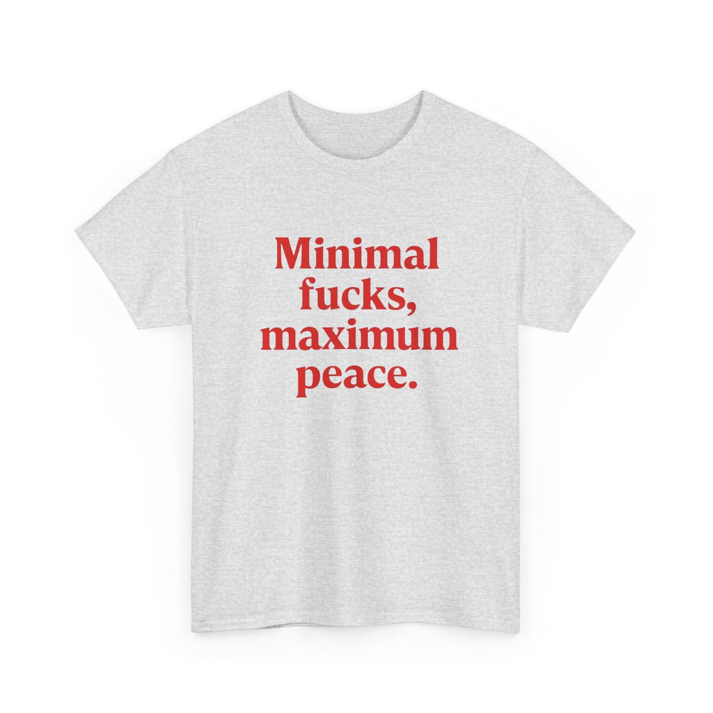 Maximum Peace Graphic T Shirt NEW ADULT Unisex Heavy Cotton Tee