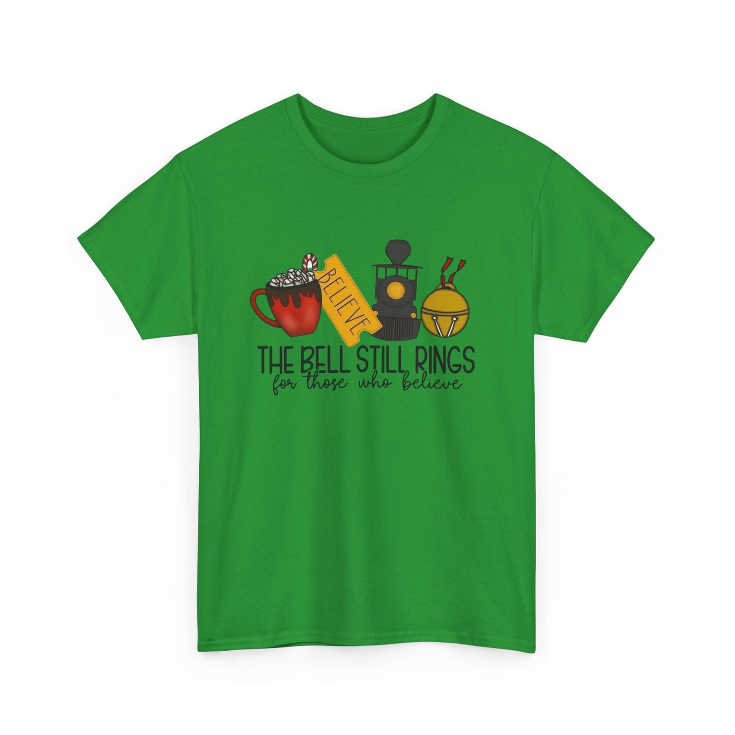 The Christmas Bell Still Rings Holidays Graphic T Shirt NEW Unisex Heavy Cotton