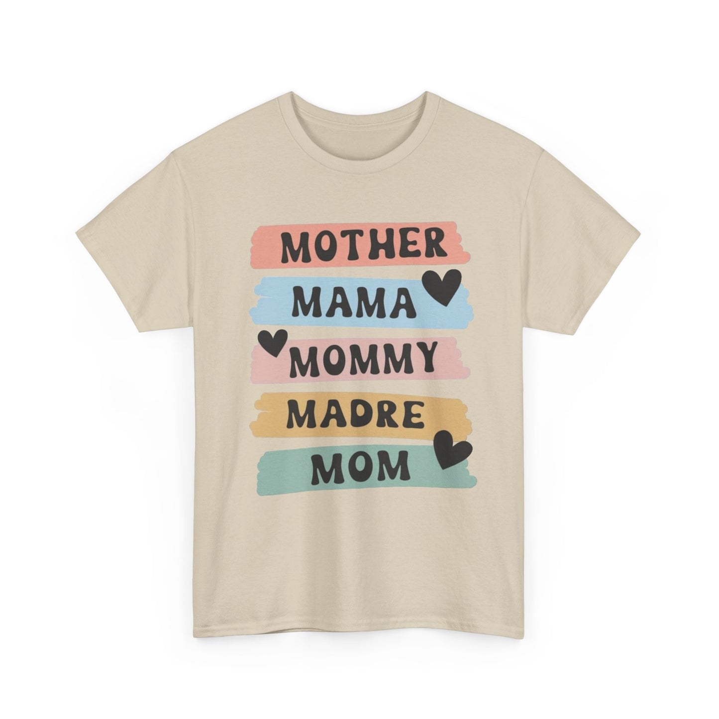 Mother Mom Mommy Madre Graphic T Shirt NEW ADULT