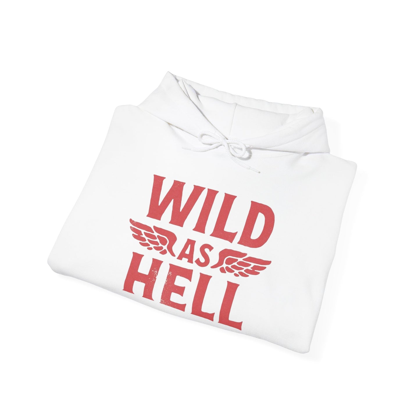 Wild As Hell Graphic Hoodie Heavy Blend Sweatshirt NEW