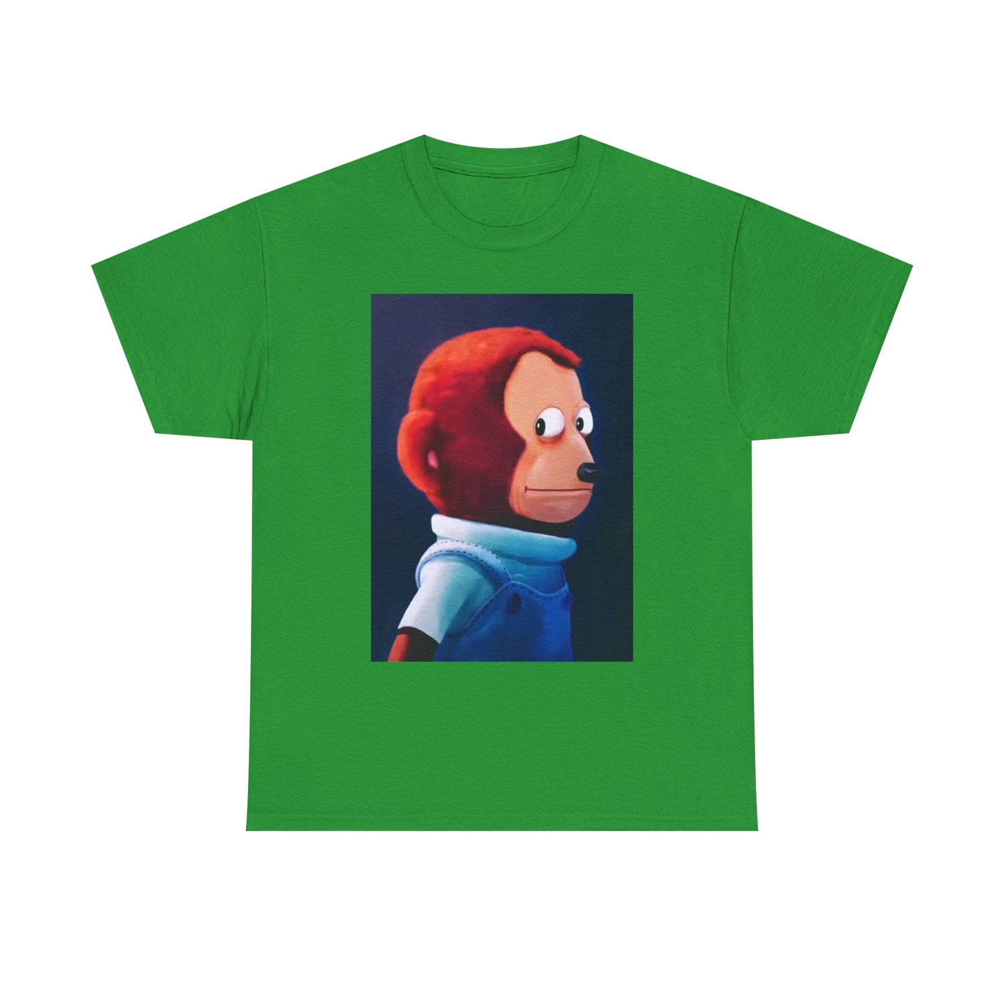 Funny Side Eye Jokes T Shirt MEME Comedy Cartoon Painting Unisex Heavy Cotton