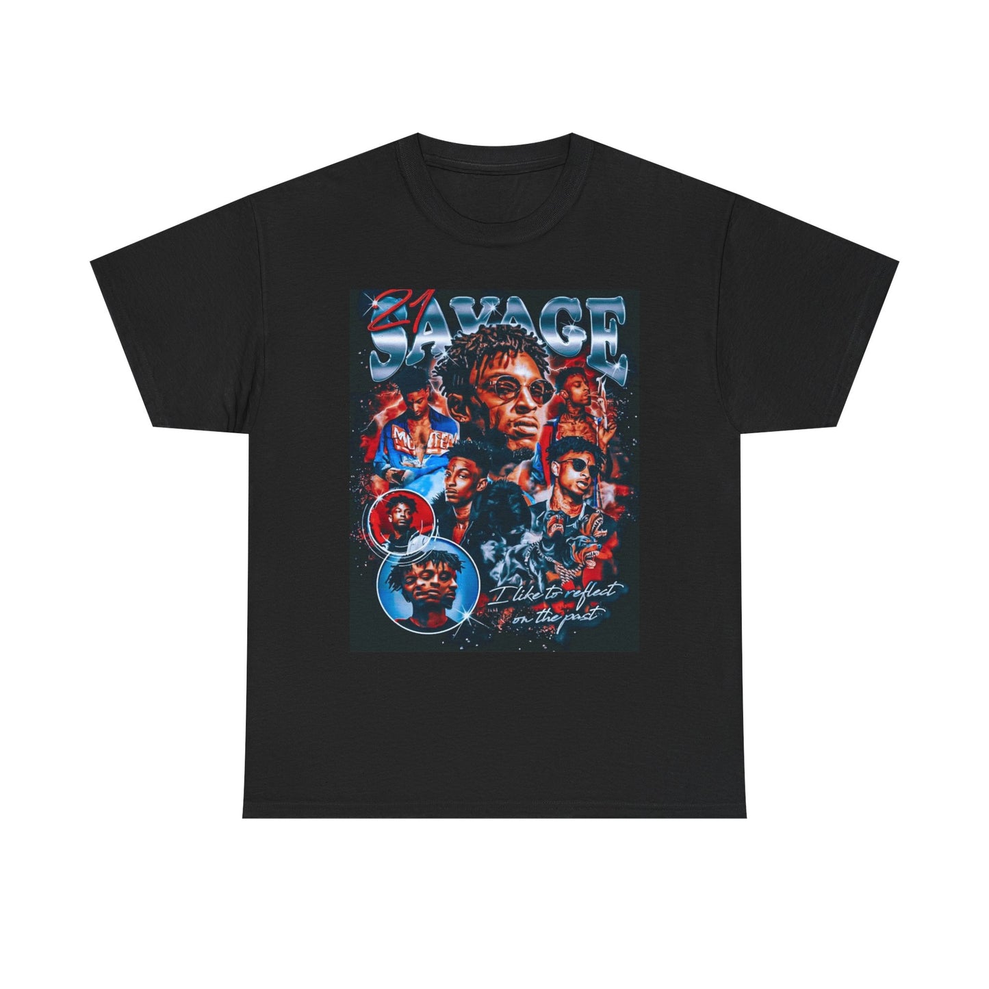 21 Savage Graphic T Shirt Vintage Rap Hip Hop ATL Unisex Heavy Cotton Tee