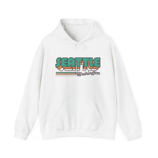 Seattle Washington Graphic Hoodie Heavy Blend™ NEW Sweatshirt