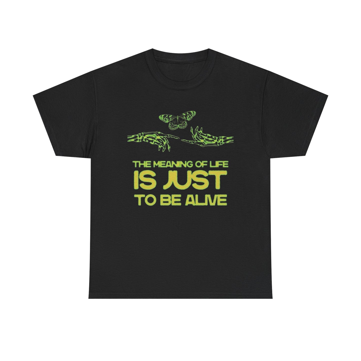 The Meaning Of Life Graphic T-Shirt Men's Women's Heavy Cotton Tee NEW GIFT