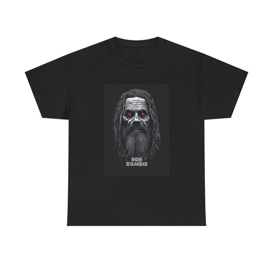 Rob Zombie Tshirt Retro Big Head Poster Rock Merch Unisex Heavy Cotton Tee