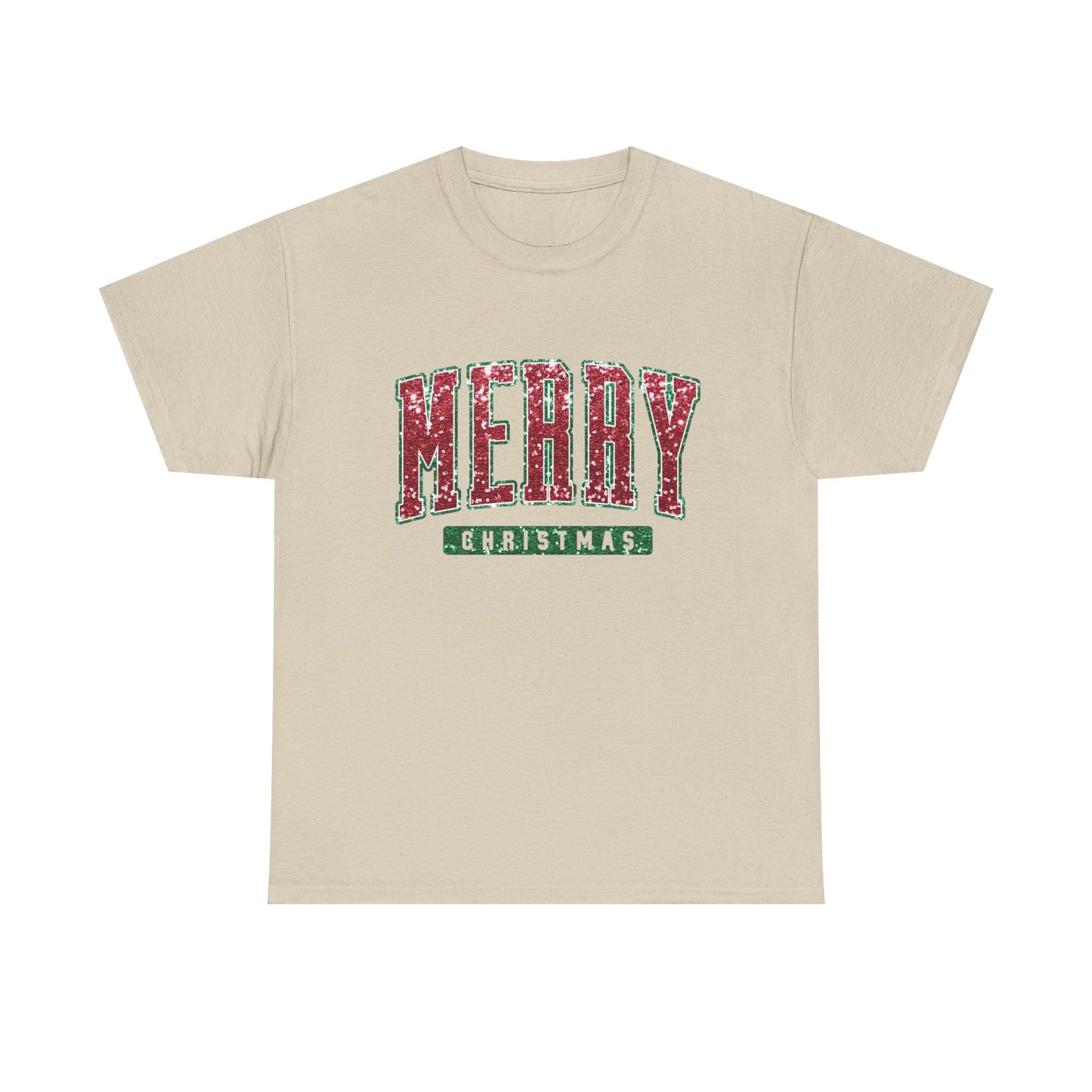 Merry Christmas Festive Holidays Graphic T Shirt NEW Unisex Heavy Cotton Tee