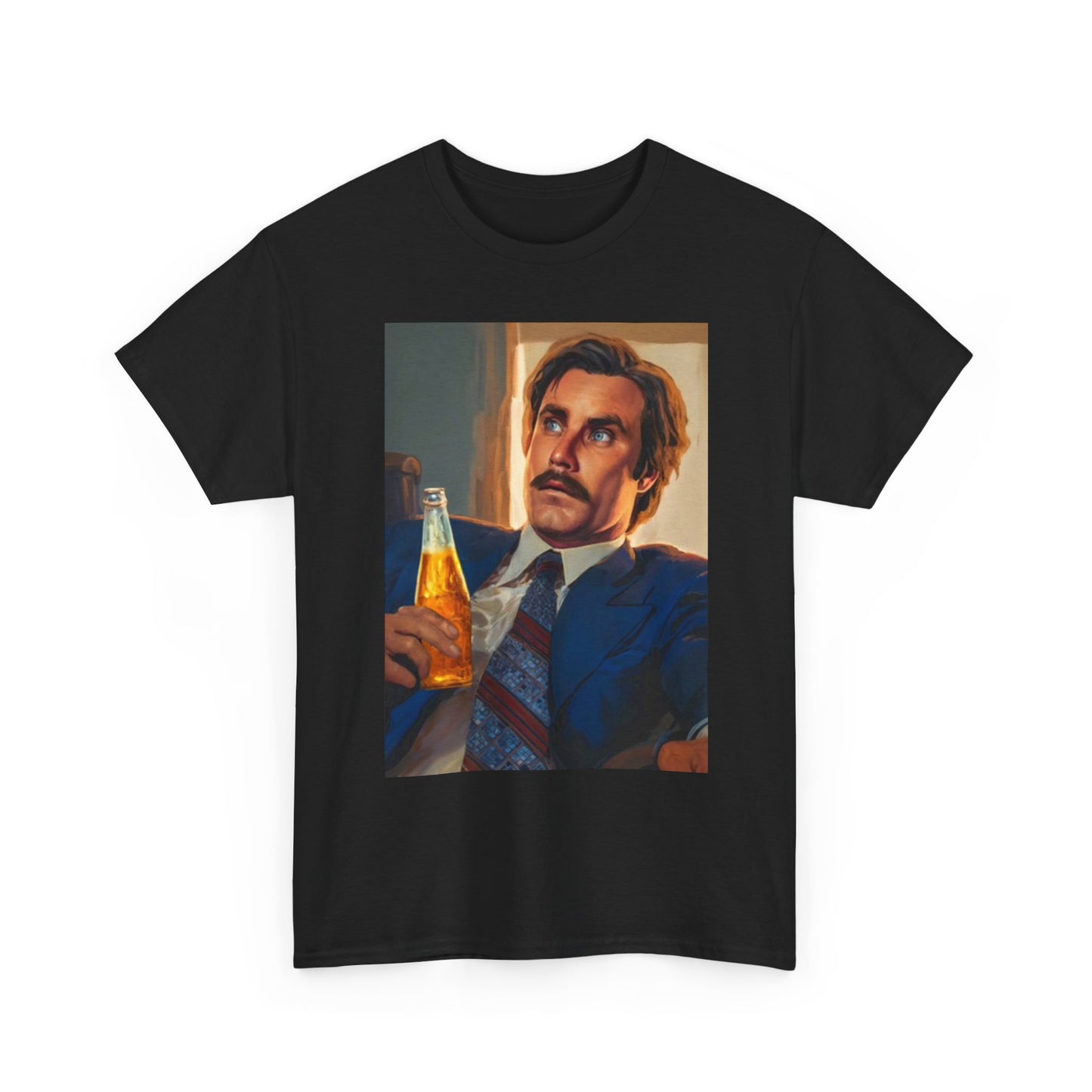 Anchorman Funny Graphic T Shirt BRAND NEW Apparel Unisex Heavy Cotton Tee