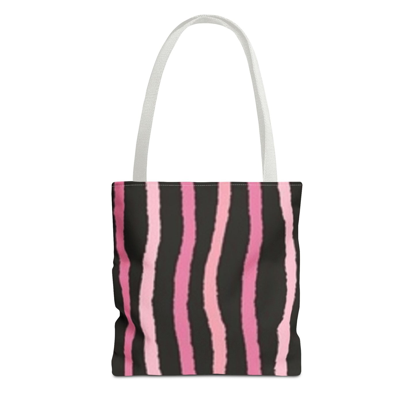 Pink Stripes BRAND NEW Modern Purse - Pocketbook - Travel Tote Bag (AOP)
