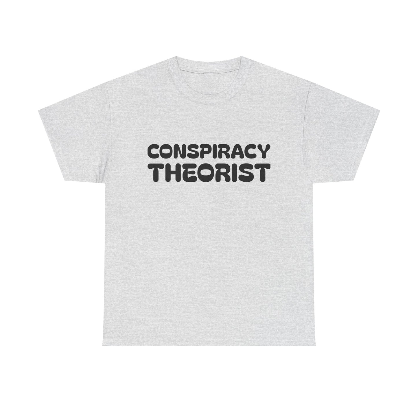 Conspiracy Theorist Funny Aliens UFO Graphic T Shirt Unisex Heavy Cotton Gift