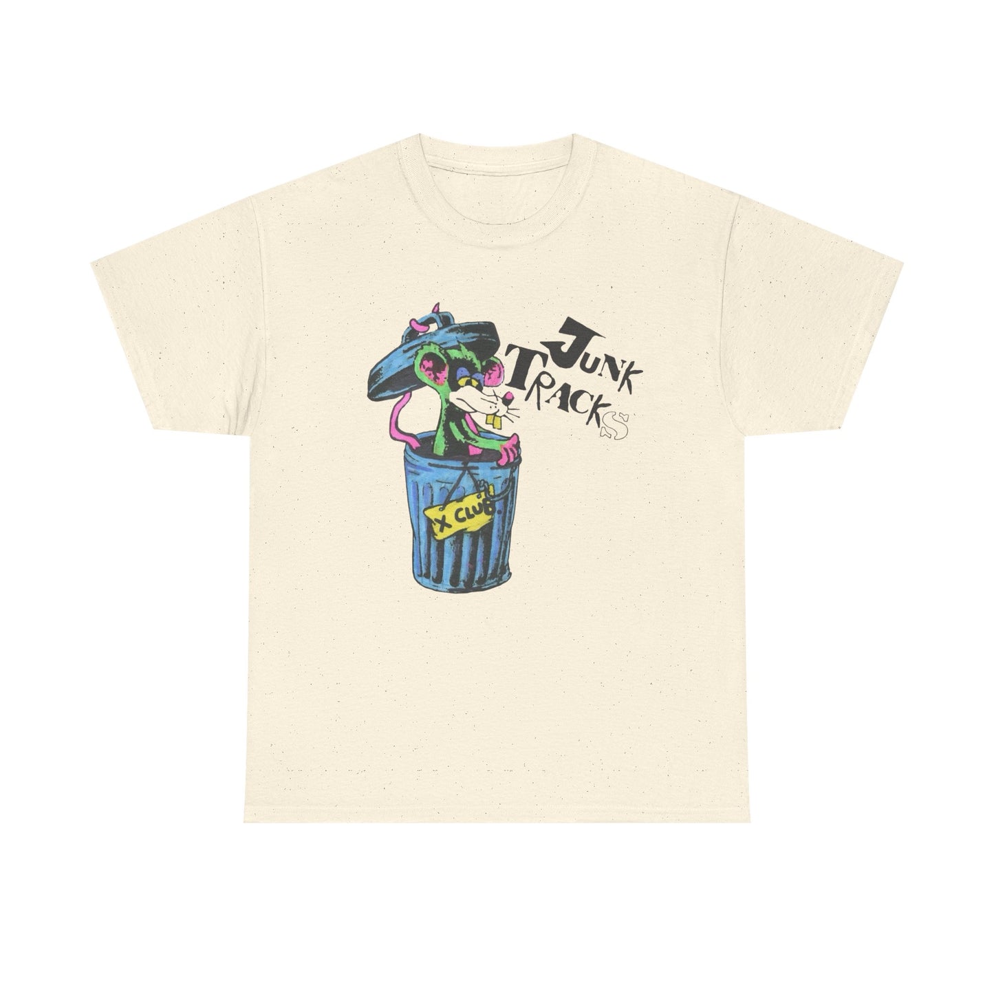 Junk Tracks Vintage Graphic T Shirt NEW Adult Unisex Heavy Cotton Tee