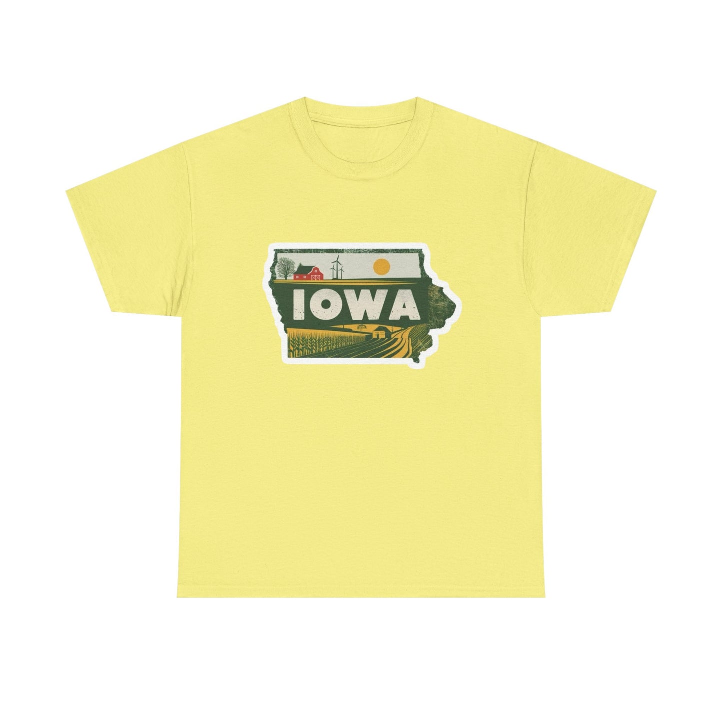 Iowa Farming Graphic T Shirt NEW Adult Tee