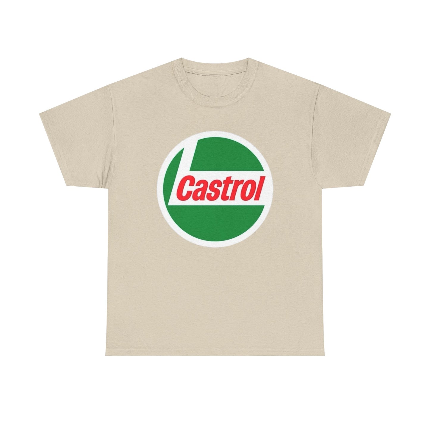 Castrol Oil Retro Graphic T Shirt Unisex Heavy Cotton Tee NEW