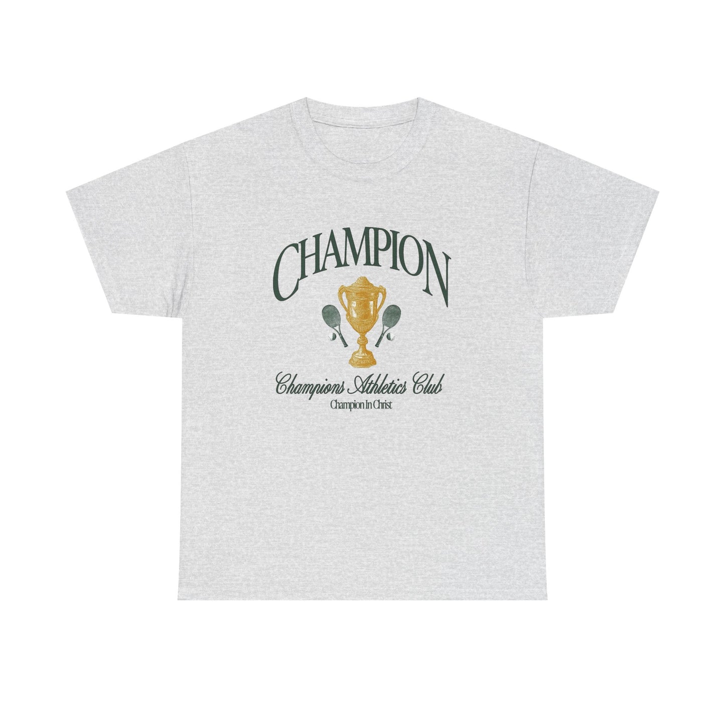 Champions In Christ Graphic T Shirt Unisex Heavy Cotton Tee