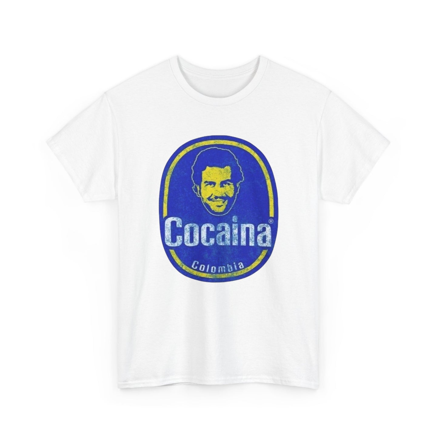 Pablo Escobar Funny Graphic T Shirt NEW Heavy Cotton Tee