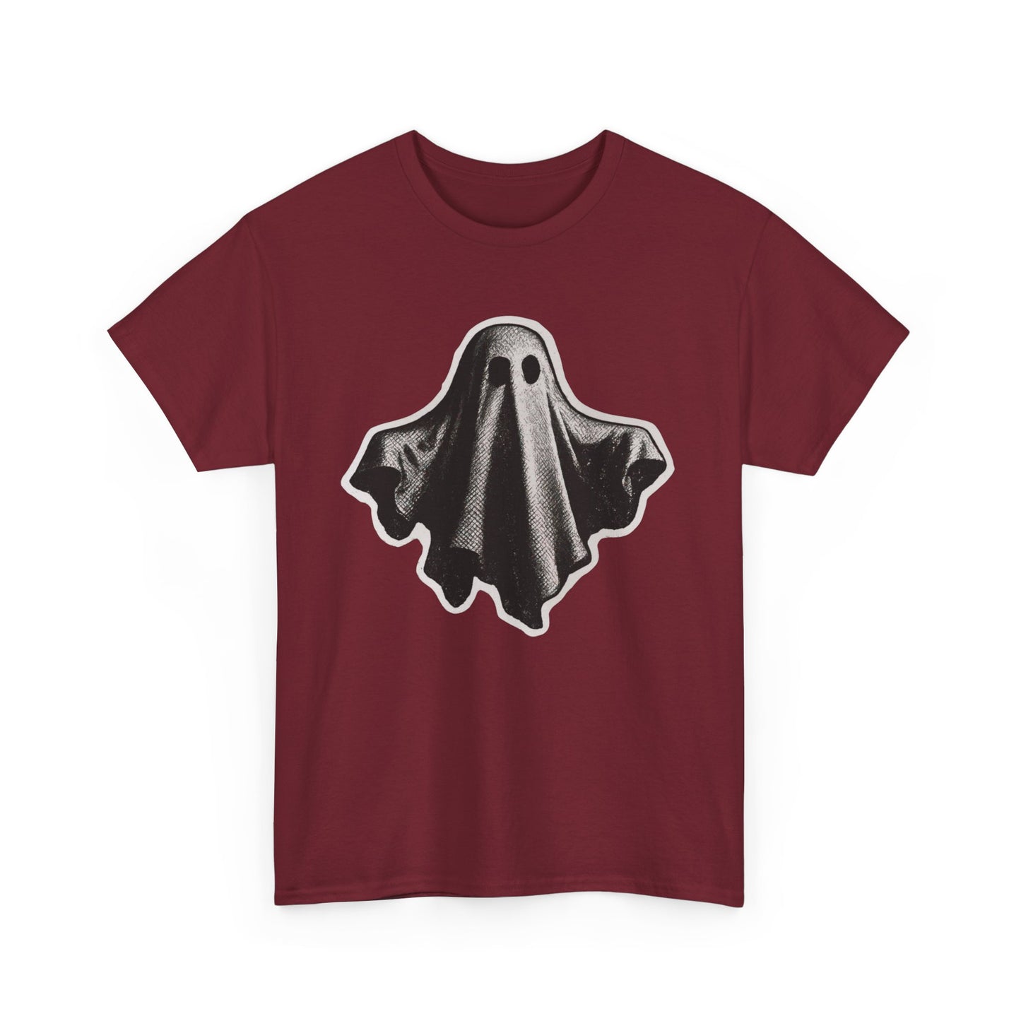 Ghost Graphic T Shirt Unisex Heavy Cotton NEW Tee