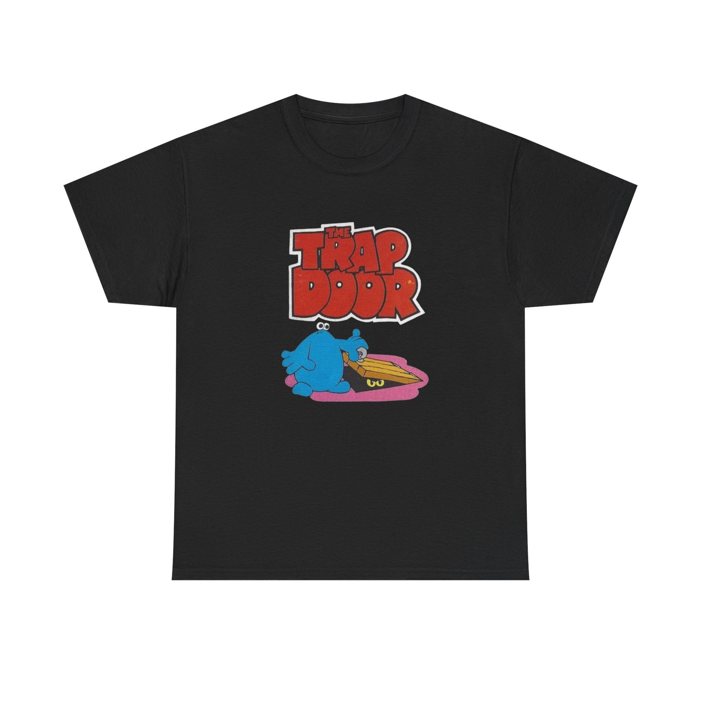 Trap Door Graphic T-Shirt Unisex Heavy Cotton Tee