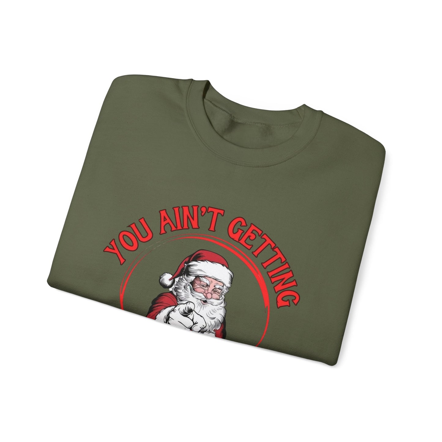 Funny Santa Christmas Sweater NEW Unisex Heavy Blend™ Crewneck Sweatshirt