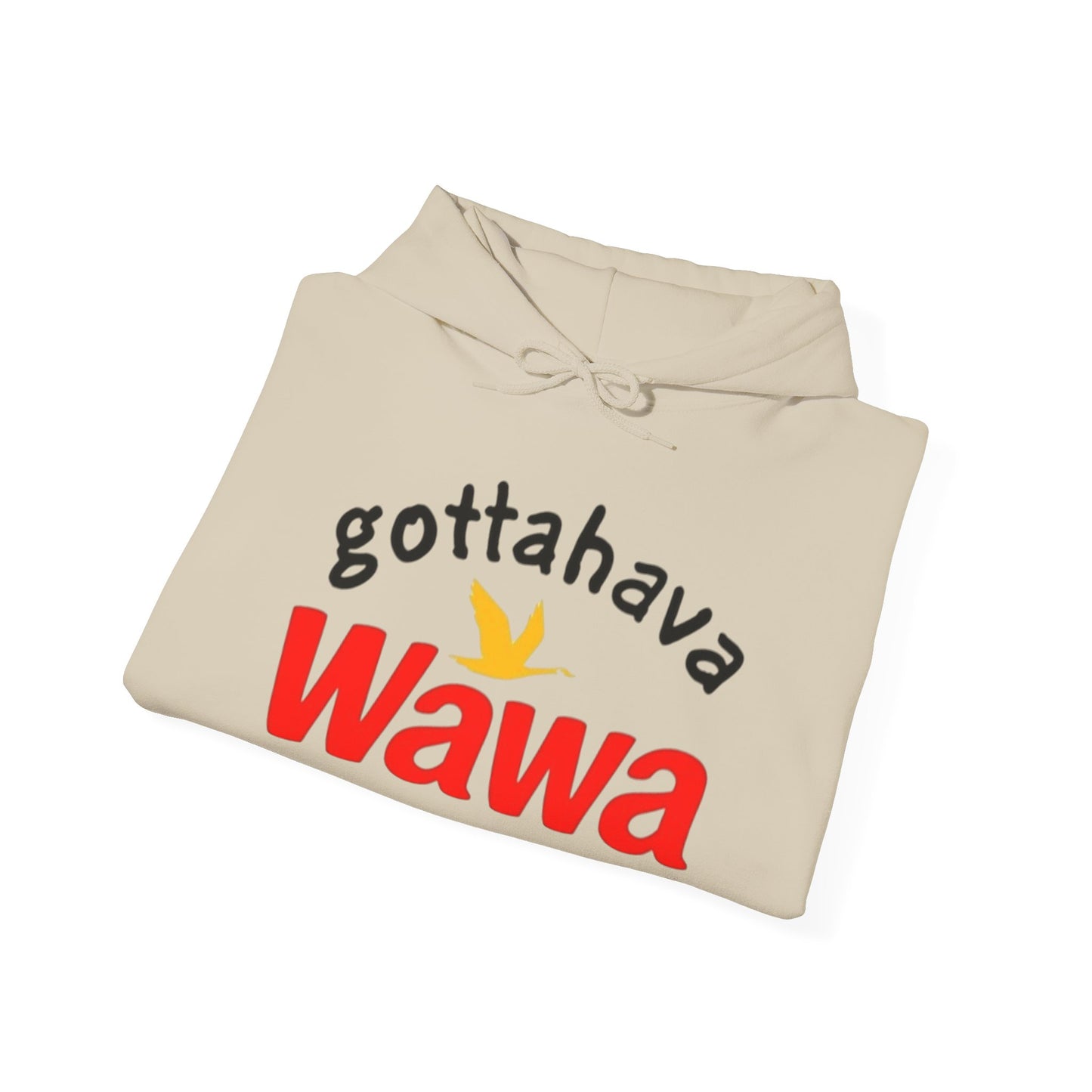 Gotta Hava Wawa Gas Station Graphic Hoodie Unisex Heavy Blend™ Hooded Sweatshirt