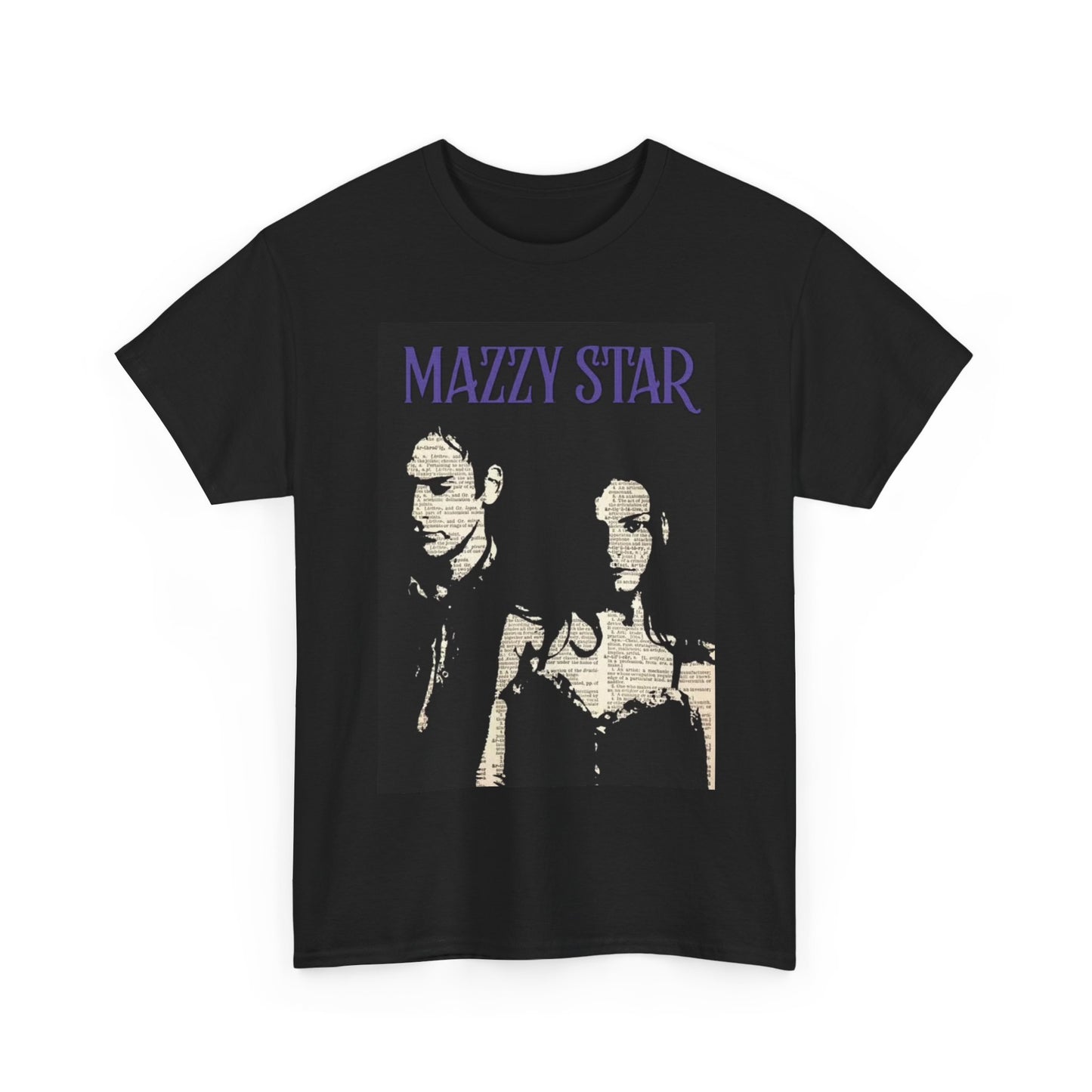 Mazzy star T-shirt vintage art graphic alternative rock Unisex Heavy Cotton Tee