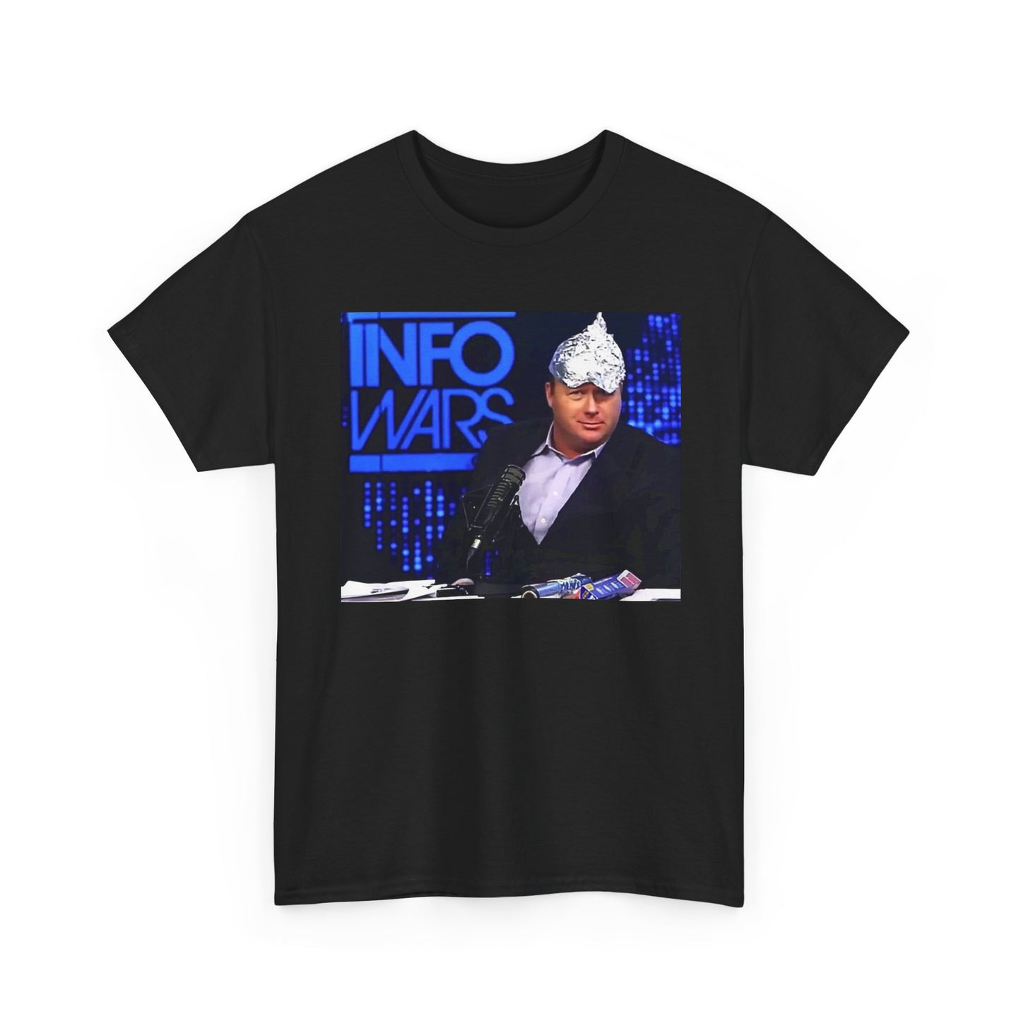 Alex Jones Infowars Funny Graphic T Shirt Unisex Cotton Tee Gift NEW
