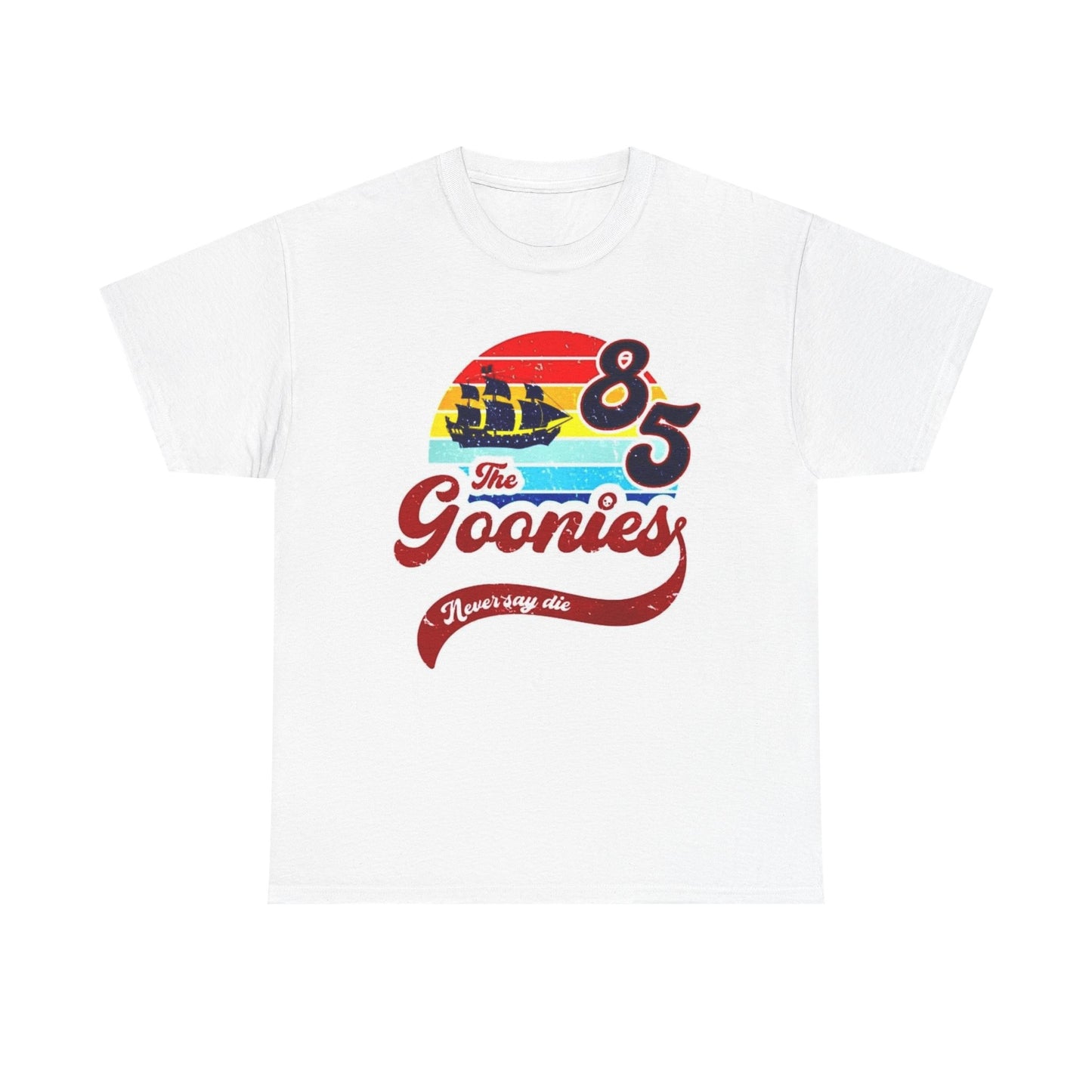 The Goonies Graphic T Shirt Vintage Funny Retro Unisex Heavy Cotton Tee