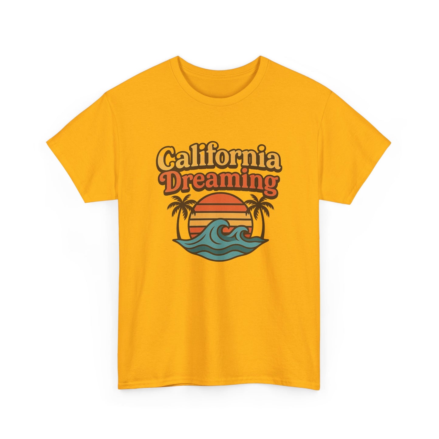 California Dreaming Graphic T Shirt Unisex Adults NEW