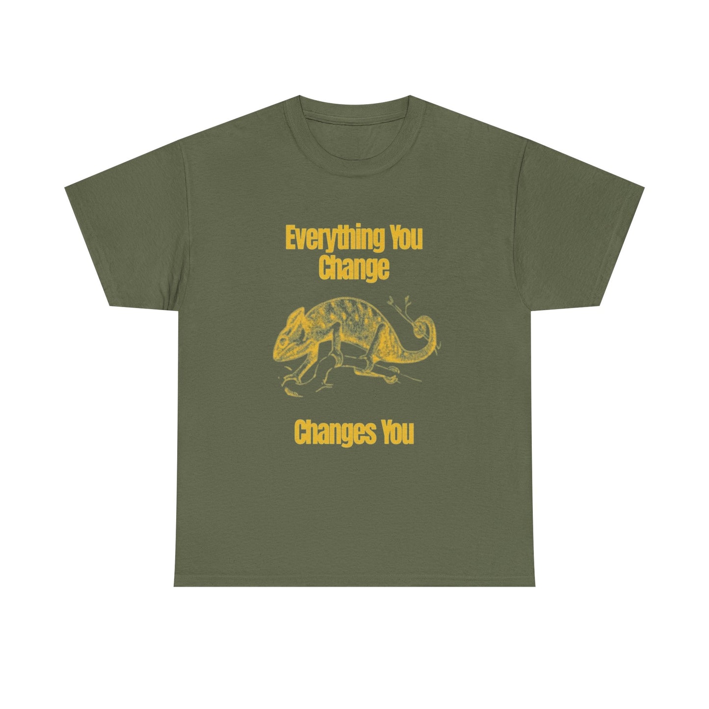 Everything You Change Changes You Graphic T Shirt Unisex Heavy Cotton Tee