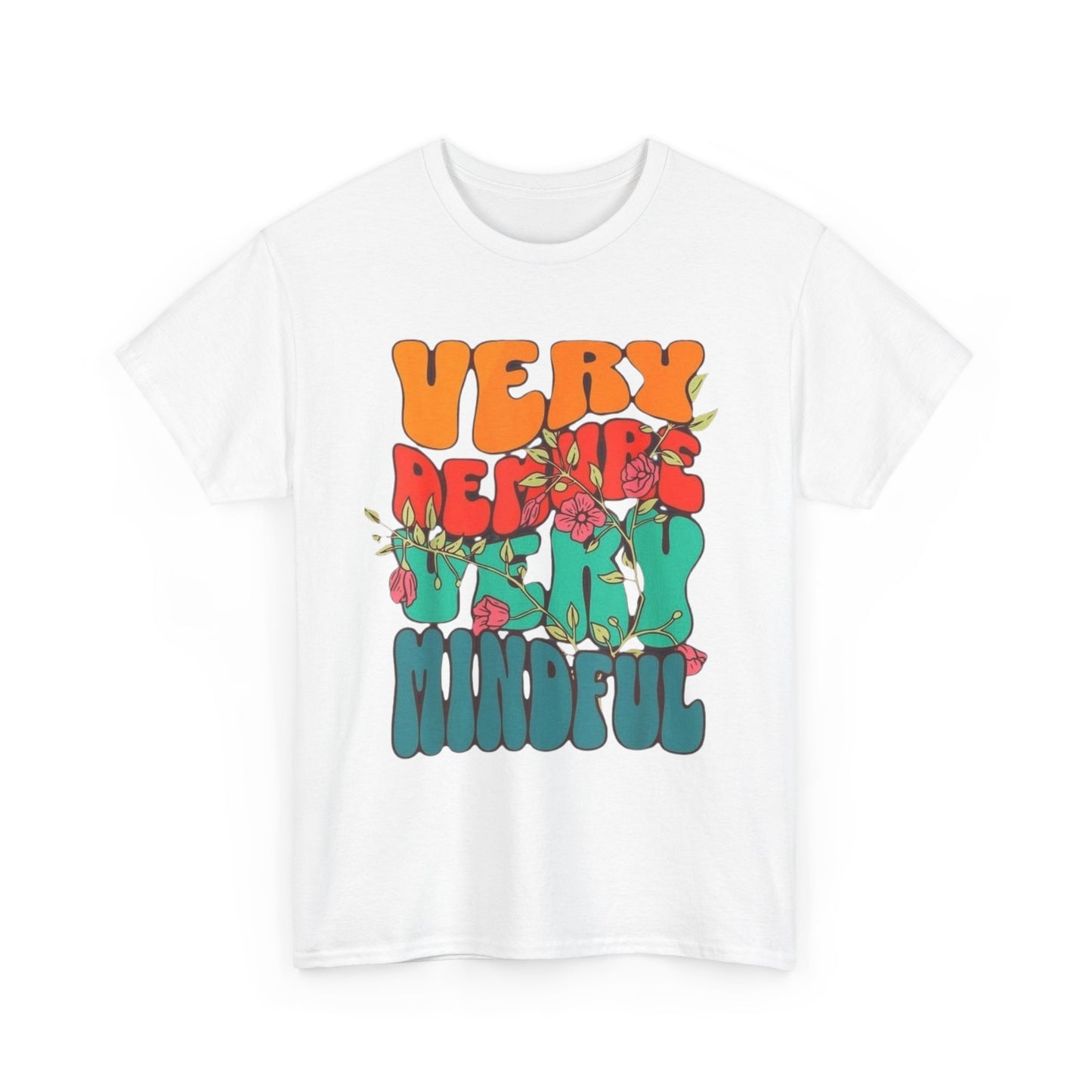 Very Demure Very Mindful T Shirt Graphic Unisex Heavy Cotton Tee NEW GIFT