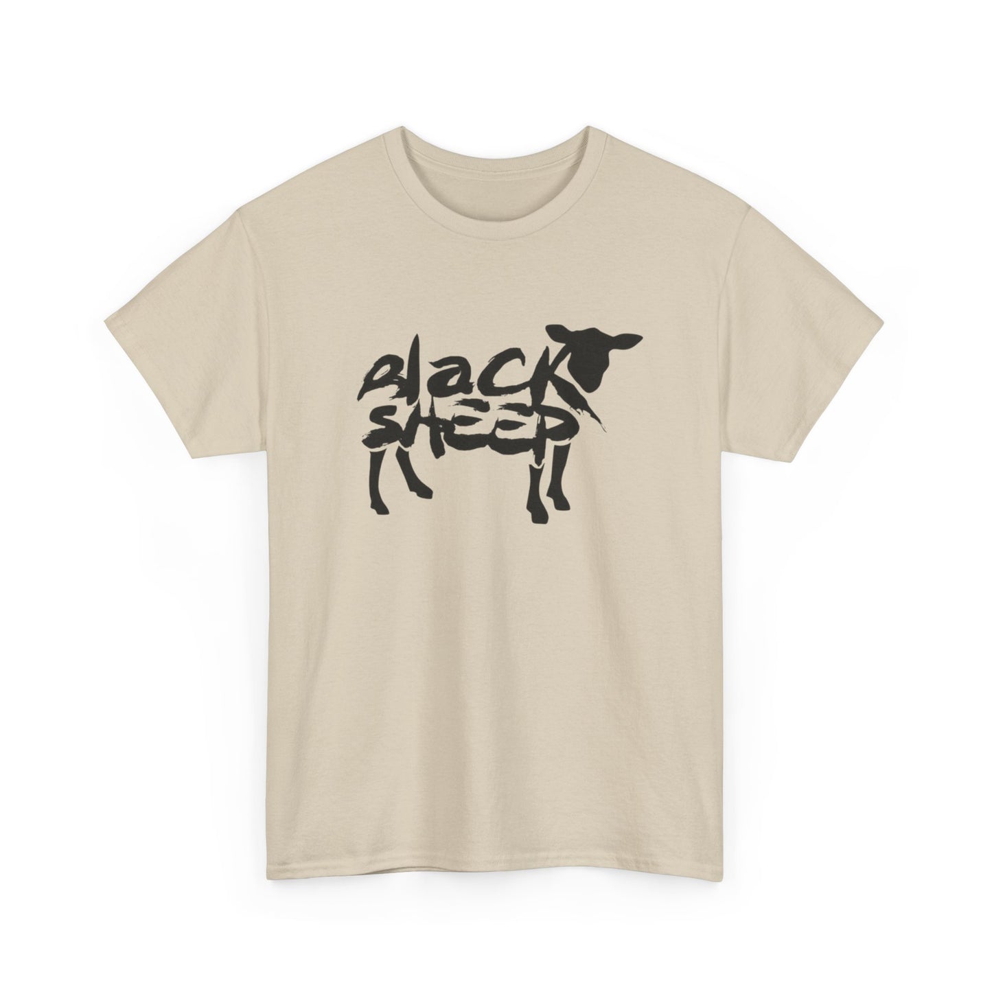 Black Sheep Graphic T-Shirt Gift NEW Unisex Heavy Cotton Tee