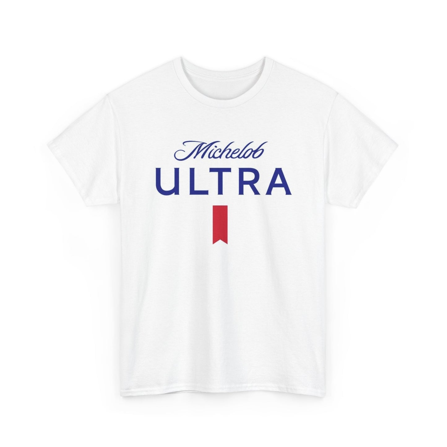 Michelob Ultra Graphic T Shirt Beer Logo Unisex Heavy Cotton Tee