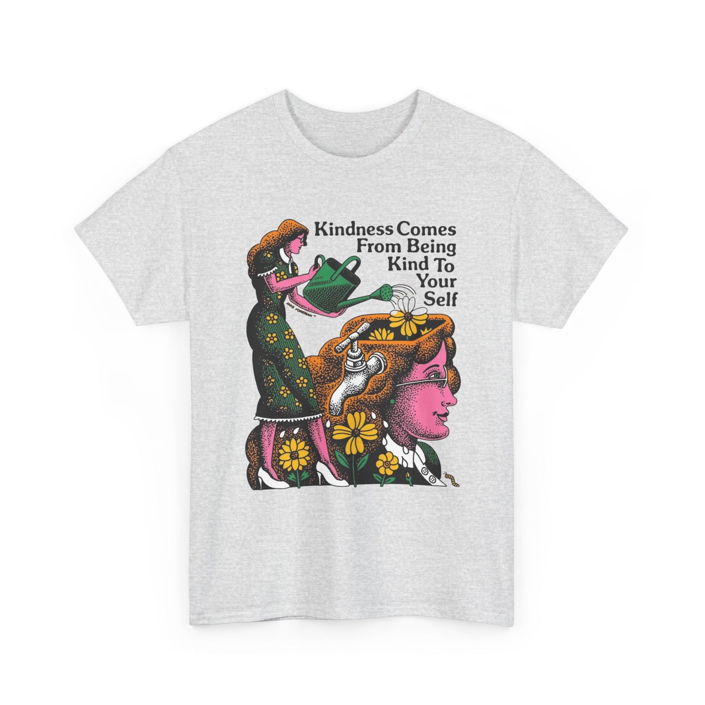 Be Kind To Yourself Graphic T Shirt Unisex Heavy Cotton Tee Gift Vintage