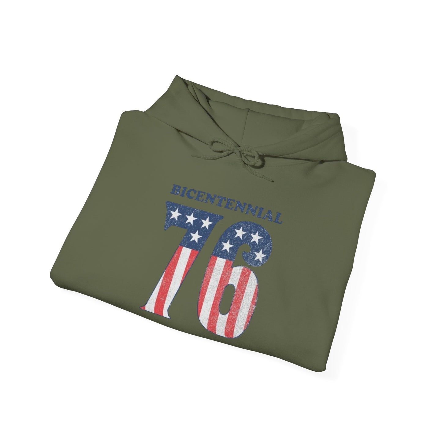 American Flag Bicentennial USA 76 Graphic Hoodie Heavy Blend™ NEW Sweatshirt