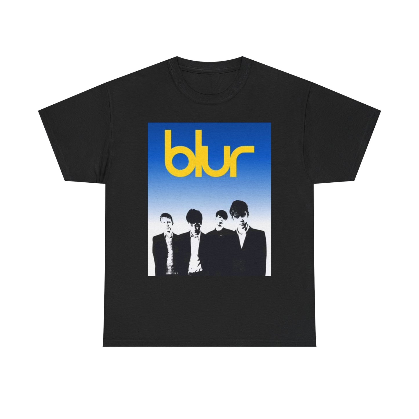 Blur Graphic T Shirt Retro Vintage Rock Merch Unisex Heavy Cotton Tee