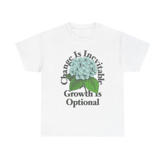 Change Is Inevitable Graphic T Shirt Unisex Heavy Cotton Tee Gift Vintage