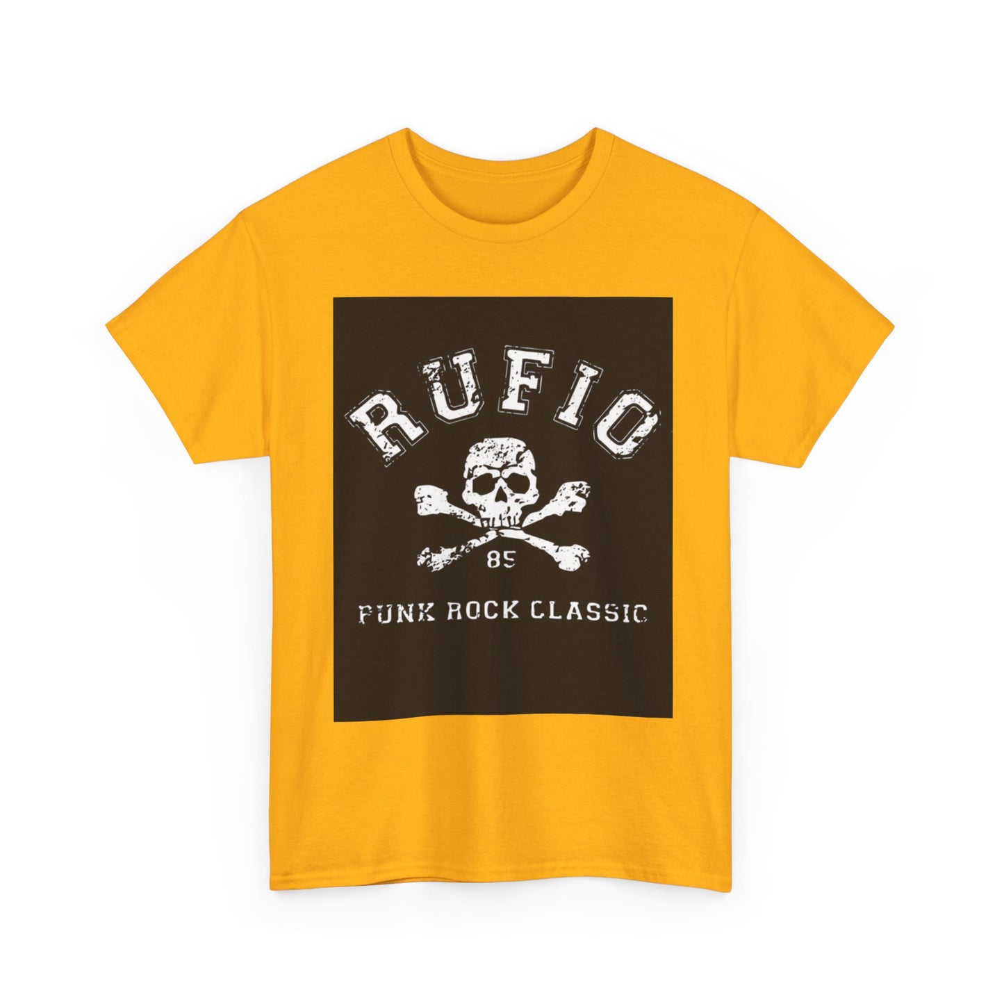 Rufio Tshirt Vintage Punk Rock band merch retro Unisex Heavy Cotton Tee