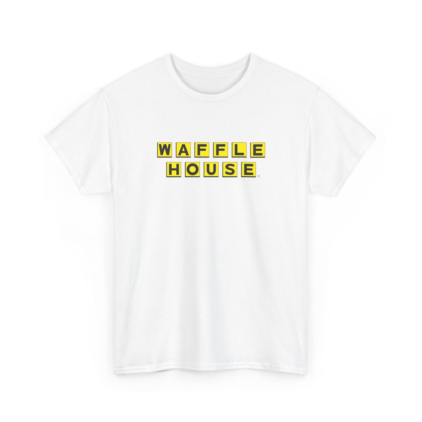 Waffle House Logo Graphic T Shirt Brand New Cotton Tee