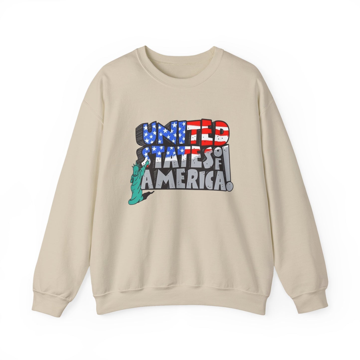United States Of America Sweater NEW Unisex Heavy Blend™ Crewneck Sweatshirt