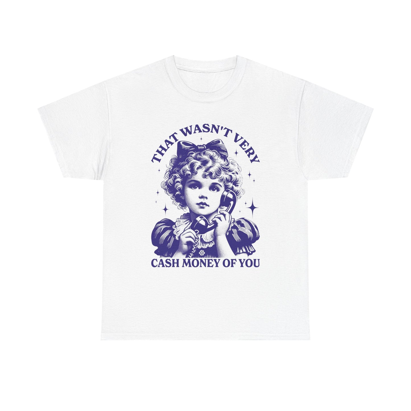 Cash Money Graphic T Shirt Women's Cotton Tee BRAND NEW