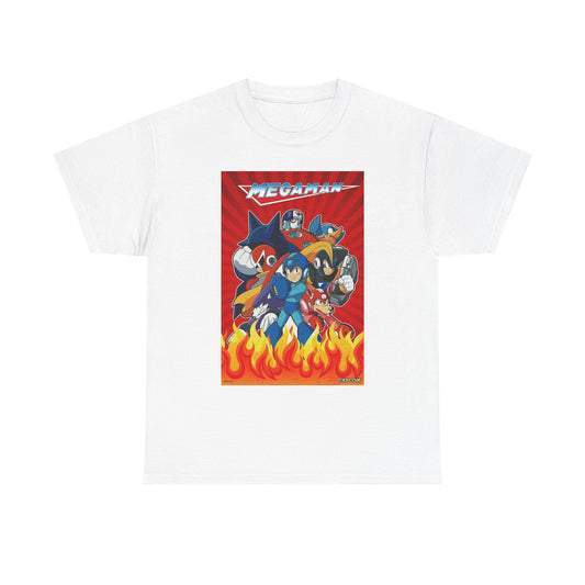 MegaMan Graphic T Shirt Vintage Gaming Retro Unisex Heavy Cotton Tee