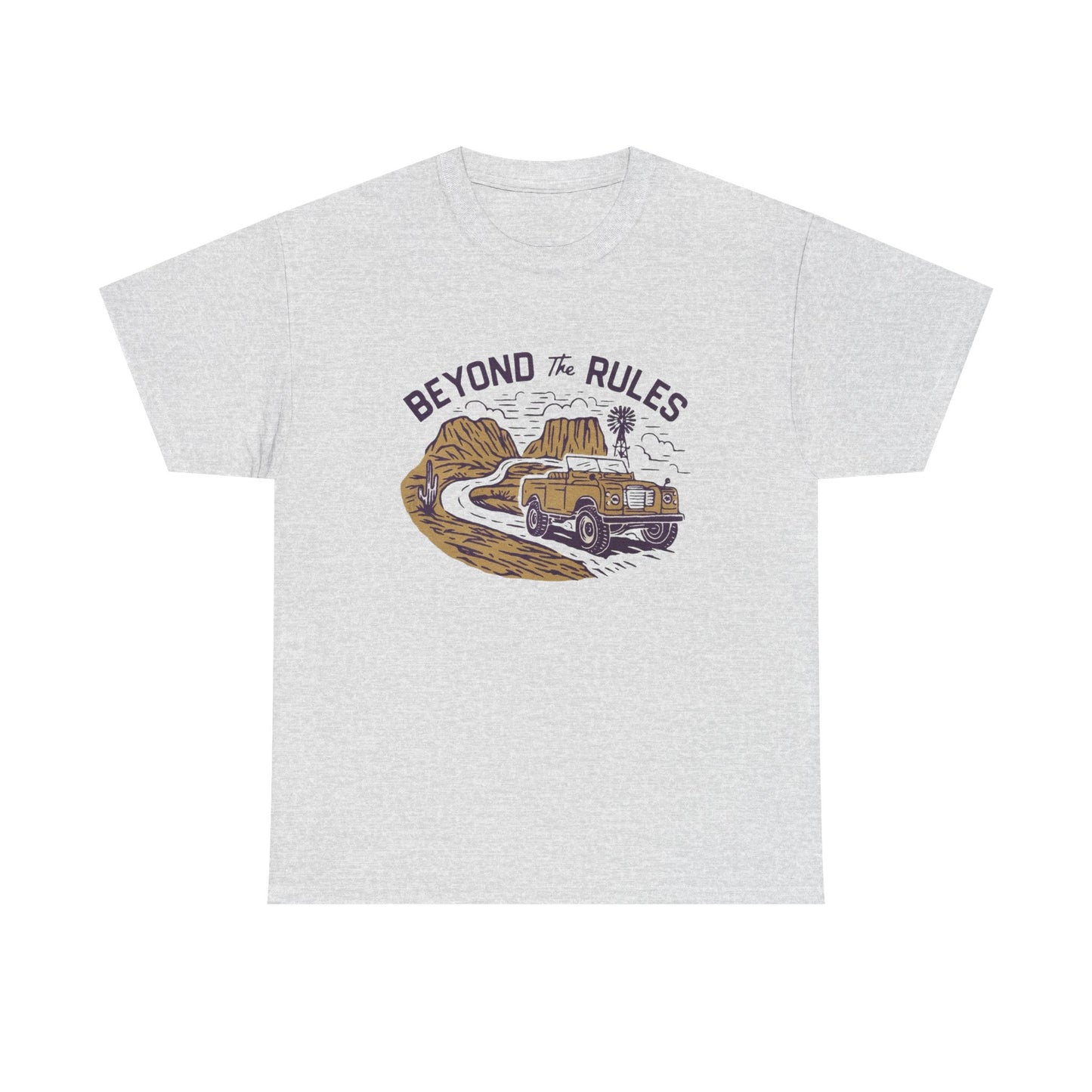 Beyond The Rules Graphic T Shirt Unisex Heavy Cotton Tee