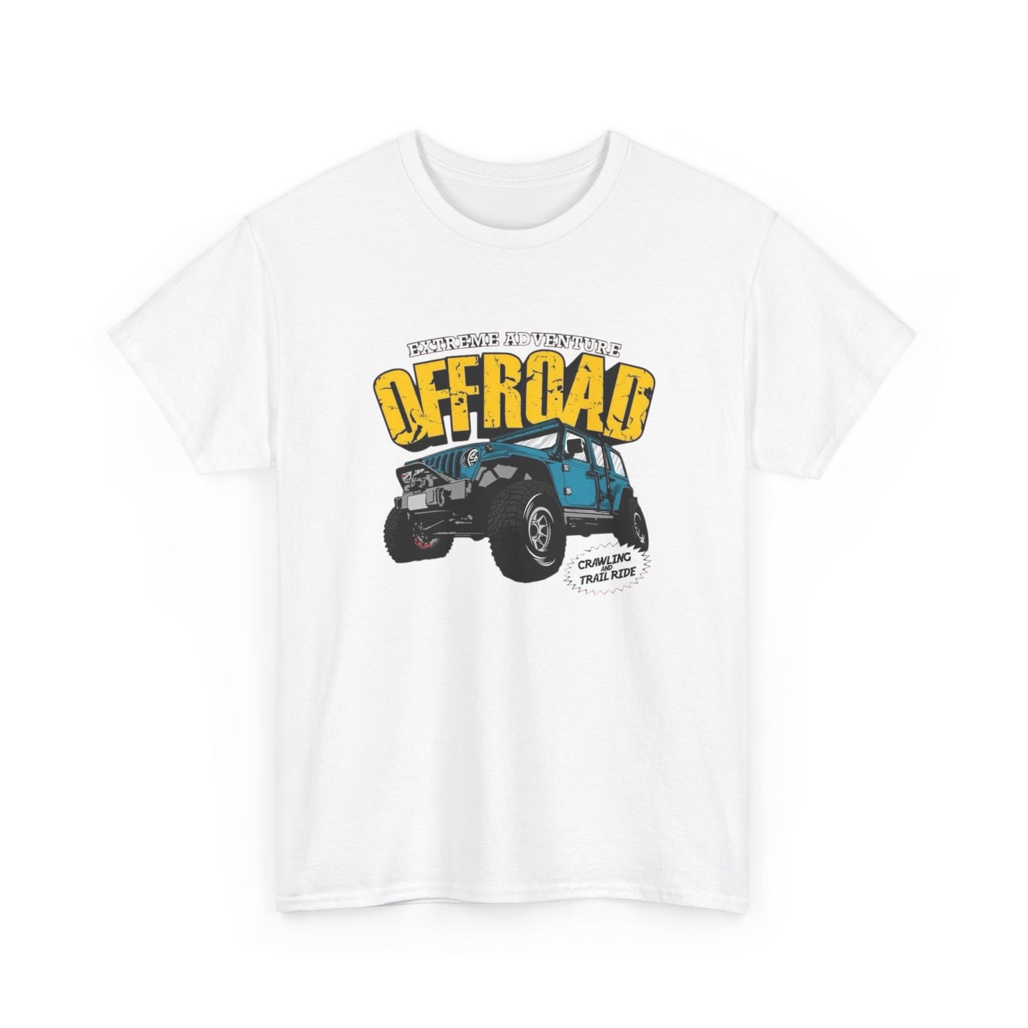 Offroading Adventure Trails Graphic T Shirt Unisex Heavy Cotton Tee