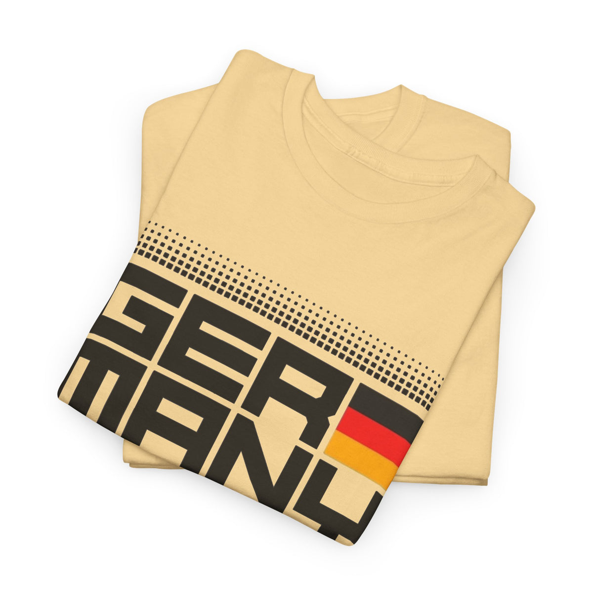 Germany Graphic T Shirt Men's Classic Flag Retro Heavy Cotton Tee