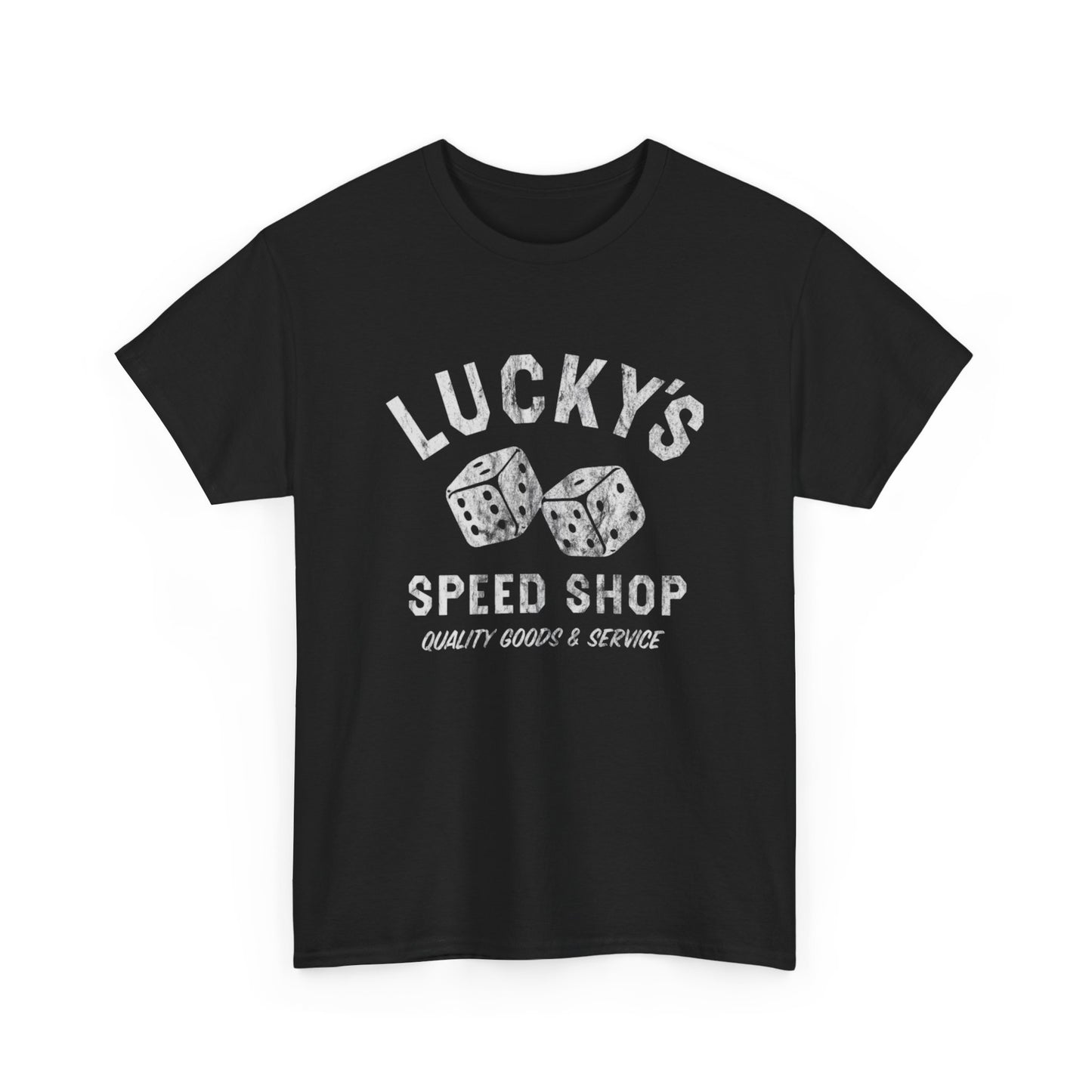 Lucky's Speed Shop Graphic T Shirt Heavy Cotton Tee NEW ADULT UNISEX
