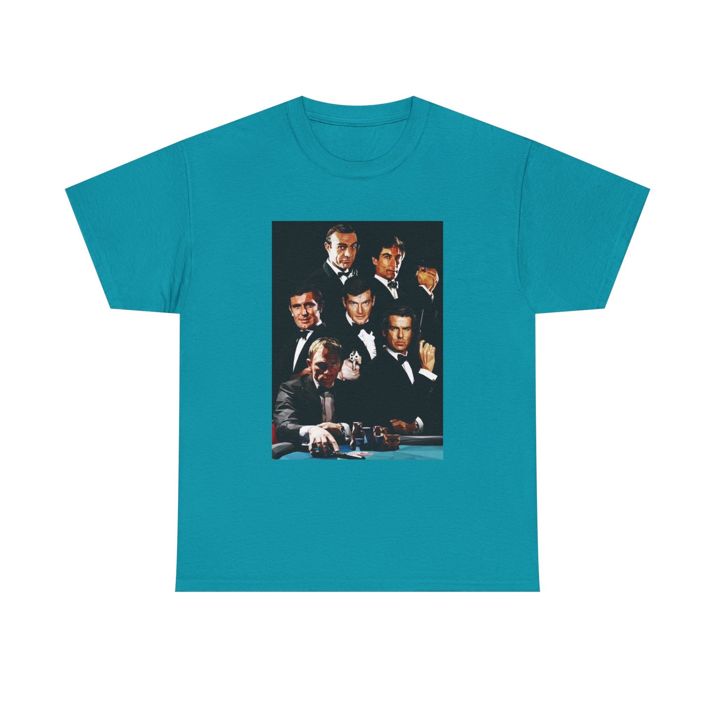 James Bond T-shirt Vintage Bond Collection Merch Unisex Heavy Cotton Tee