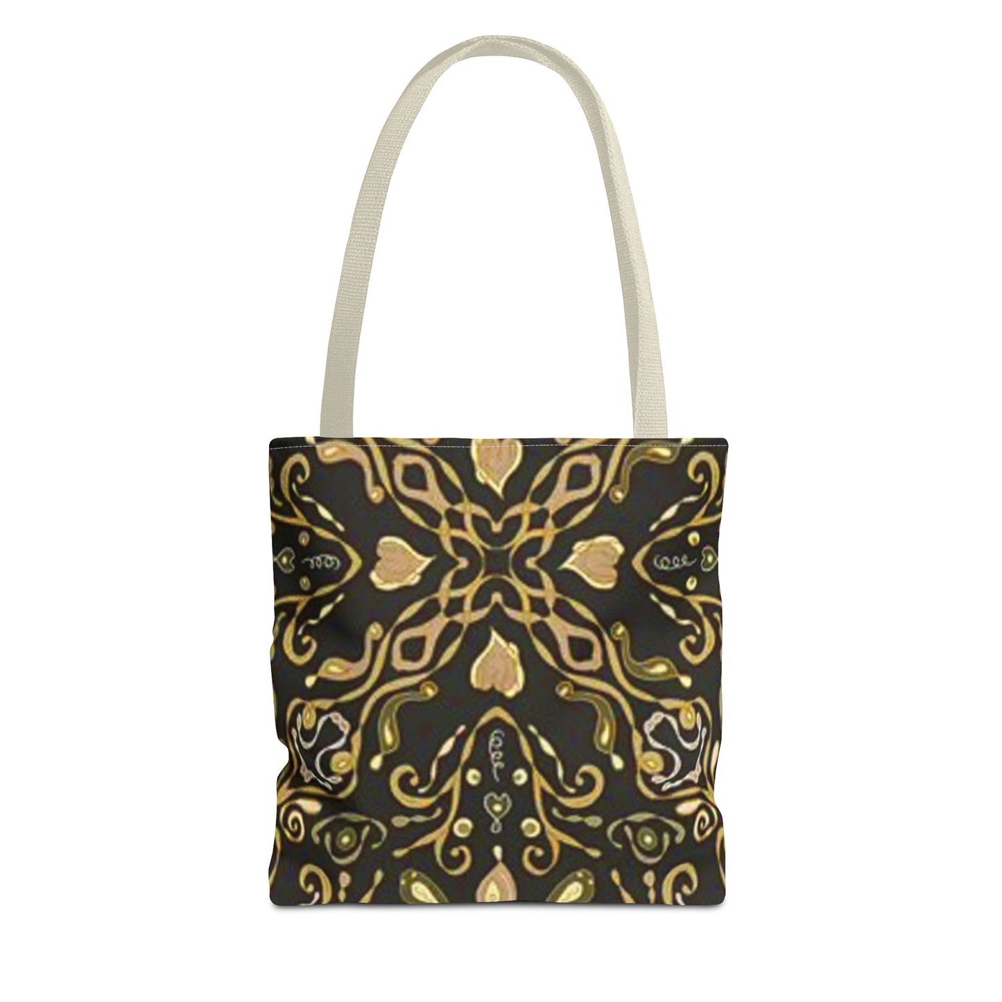 Gold Modern Design BRAND NEW Tote Bag (AOP)