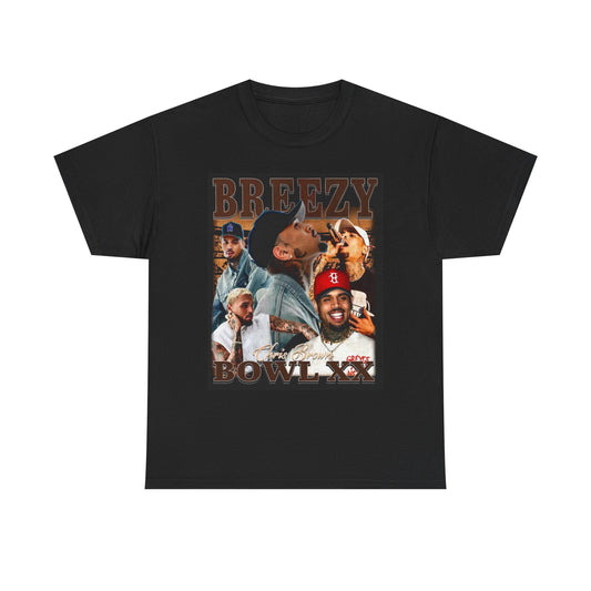 Chris Brown Graphic T Shirt Vintage Pop Retro Breezy Unisex Heavy Cotton Tee
