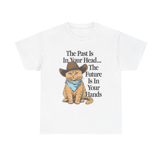 Future Is In Your Hands Graphic T Shirt Unisex Heavy Cotton Tee Gift Vintage