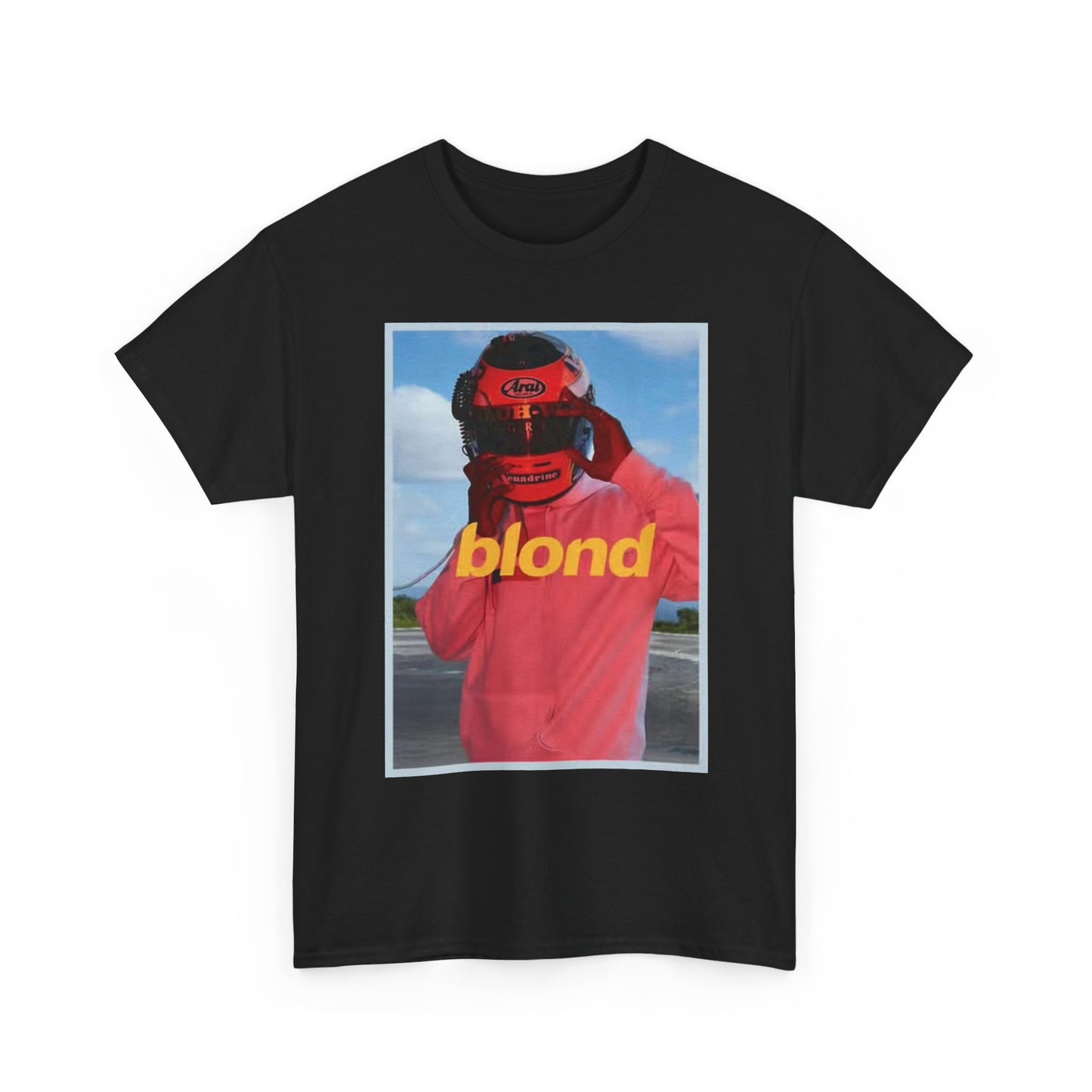 Blond Frank Ocean Graphic T Shirt Retro Album Art Unisex Heavy Cotton Tee